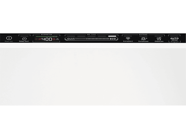 Lavavajillas integrable - AEG FSE76727P, 14 servicios, 7 programas, 60 cm, GlassCare, Tercera Bandeja, Sin panelar