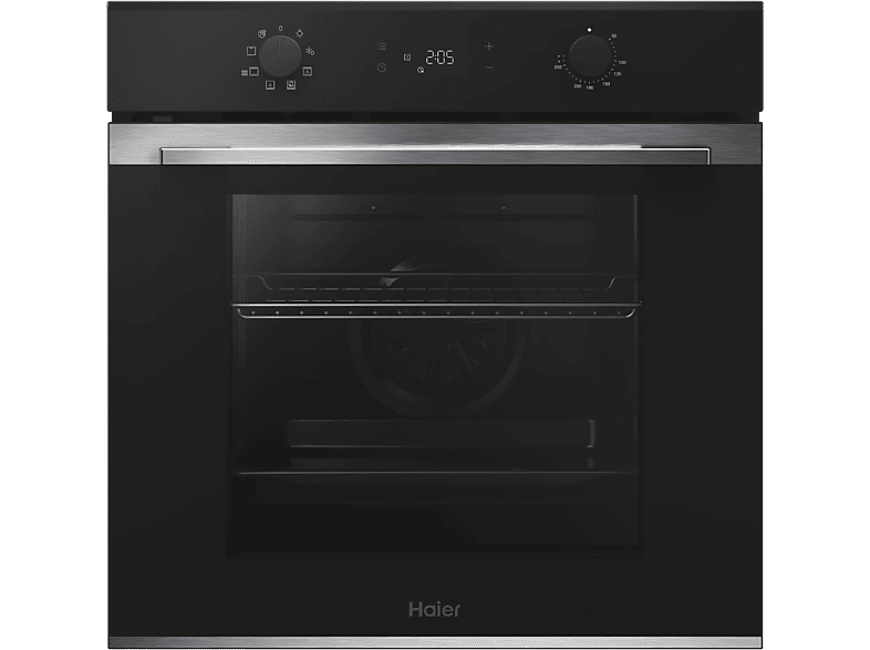 Horno - Haier ID Series 2 H6 ID2P3T1HTX, Multifunción, Limpieza por agua, 78 l, Cavidad XXL, 9 funciones, 60 cm, Negro