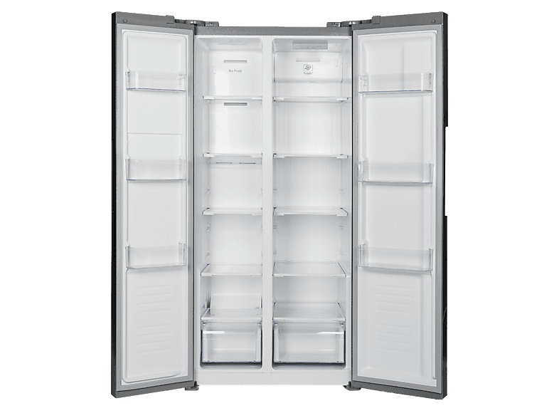 Frigorífico americano - Jocel JSBS014634, No Frost, 178 cm, 445 l, Inox