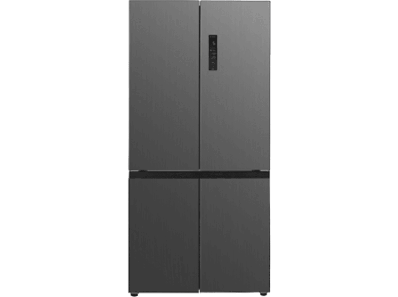 Frigorífico americano - Koenic KDD 191 D NF IN, No Frost, 189.6 cm Altura, 522 l, Iluminación interior, 4 Estrellas, Inox