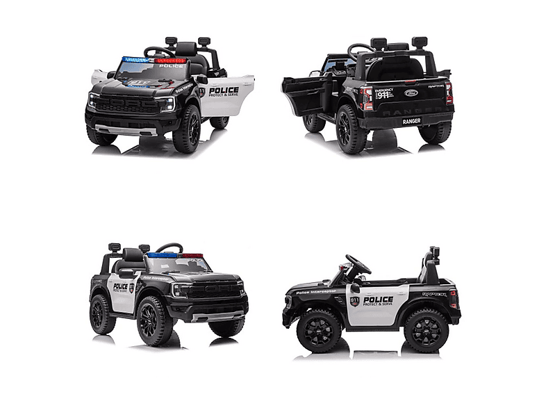 Coche eléctrico - Chipolino FORD POLICE
