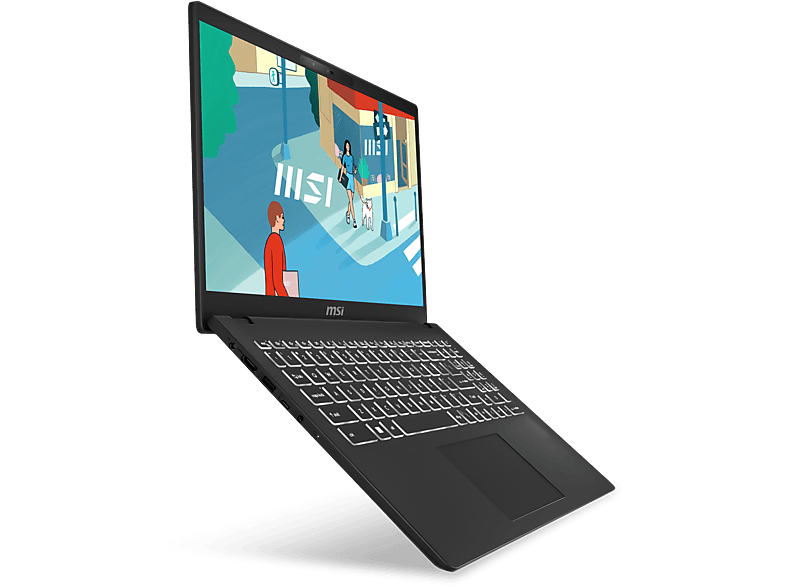 Portátil - MSI Modern 15 H C13M-082XES, 15.6" Full HD, Intel® Core™ i7-13620H, 32GB RAM, 512GB SSD, UHD Graphics, Sin sistema operativo