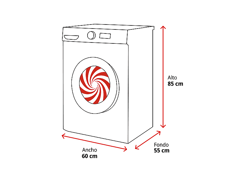Lavadora carga frontal - LG F4X1008NWH, 8 kg, 1400 rpm, 10 programas, AI Direct Drive™, ThinQ™, Blanco Marfil
