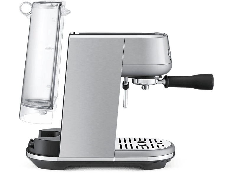 Cafetera express - Sage Bambino SES450BSS4EEU1, 9 bar, Calentamiento ThermoJet, Tamaño Compacto, Acero Inoxidable