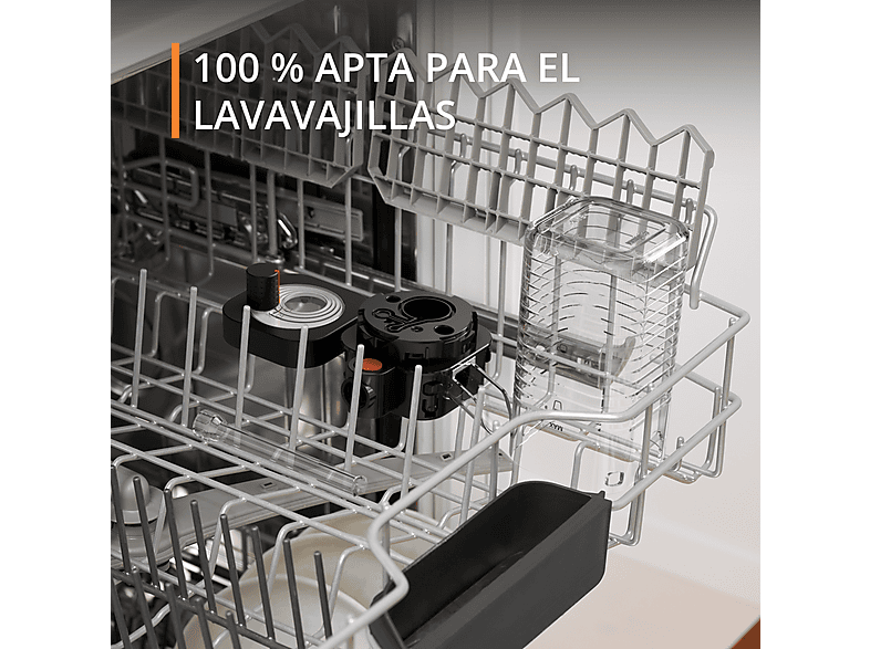 Cafetera superautomática - Krups Sensation Milk EA912B, 15 bar, 1450 W, 1.7 L, 6 modos, 2 tazas, Depósito de leche 0.3 L, Táctil, Gris