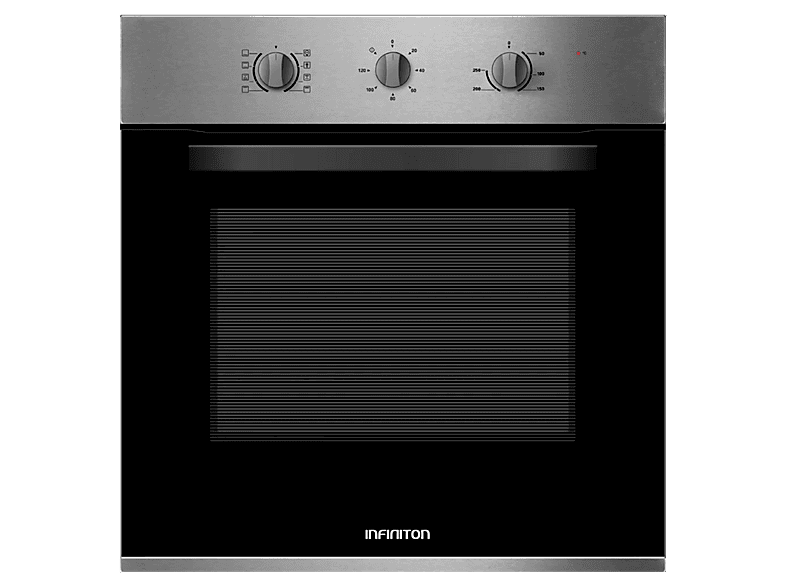 Pack Horno + Encimera - Infiniton HV-CB65H30, Multifunción, Grill, 65 l, Vitrocerámica, 3 Zonas, Acristalamiento triple, Inox