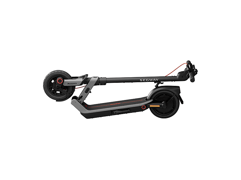 Patinete eléctrico - Ninebot E3 PRO E, Pot. máx. 800 W, Carga máx. 100 kg, 55 km autonomía, 10200 mAh, Negro/Plata
