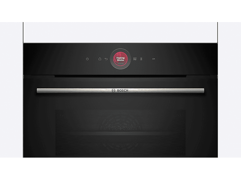 Horno compacto - Bosch CBG7341B1, Integrable, Hidrolítica, 47 l, 59,4 cm, negro