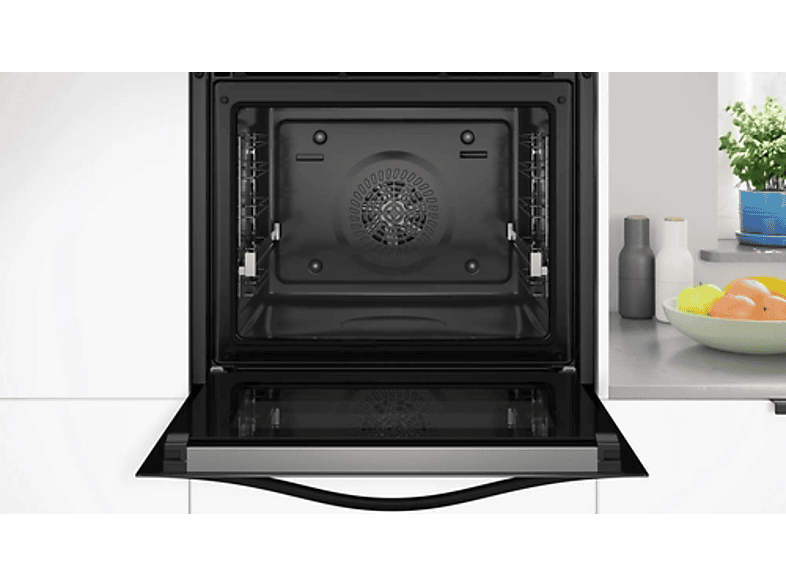Horno a vapor - Balay 3HA5749B3, Multifunción, Pirolítico y por agua, 71 l, Aire Profesional 3D con vapor, AutoChef, 60 cm, Blanco
