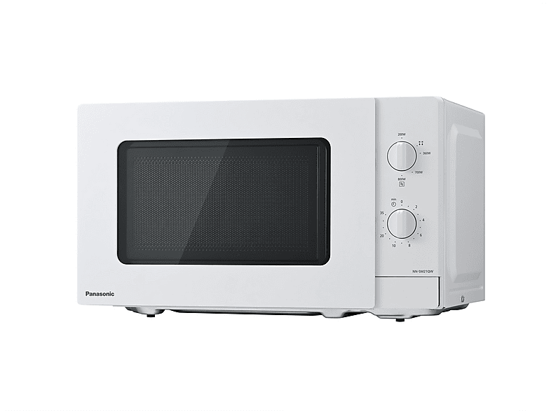 Microondas - Panasonic NN-SM21Q, 800 W, 5 potencia, 20 l, Blanco