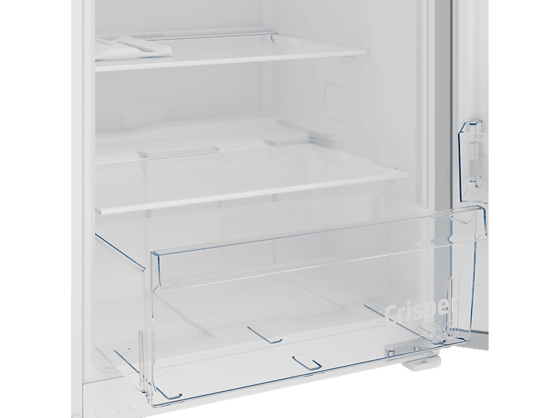 Frigorífico una puerta integrable - Beko BSSA210K4SN, Cíclico, 121.5 cm Altura, 175 l, Puerta Reversible, Motor ProSmart™ Inverter, Sin panelar