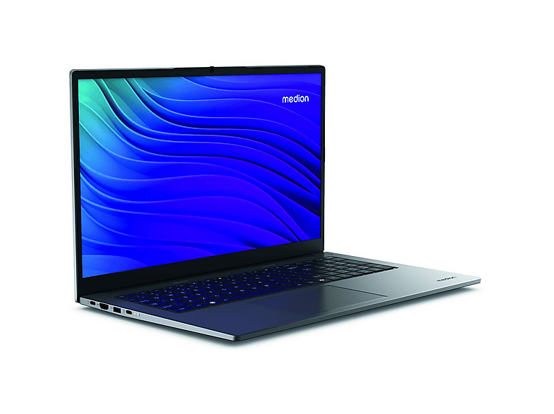Portátil - Medion Akoya E17223, 17.3" UHD 4K, Intel® i3-N100, 4 GB RAM, 128 GB SSD, Intel UHD Graphics, Windows 11 Home Modo S (64 Bit), Aluminio