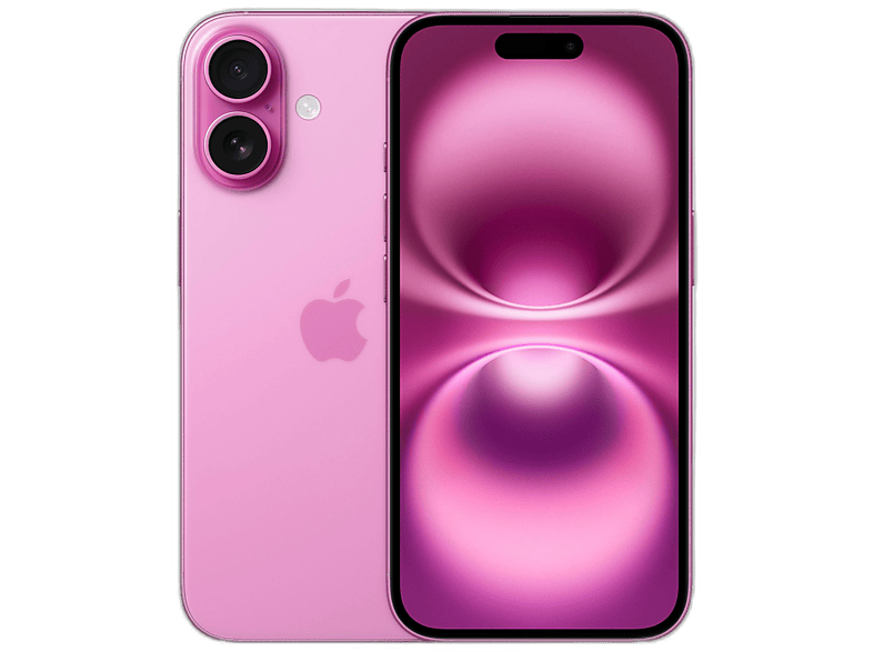 Smartphone - Apple iPhone 16, Rosa, 128 GB, 5G, 6.1 " OLED Super Retina XDR, Chip A18 Bionic, iOS