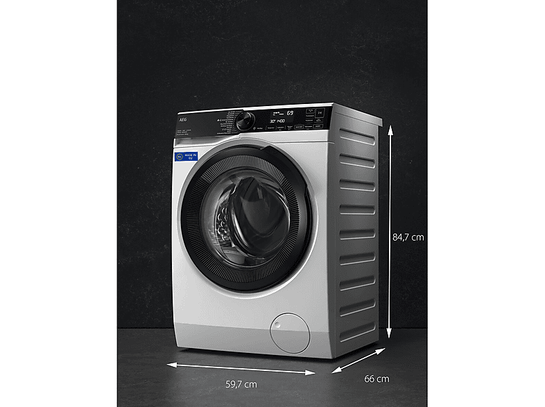 Lavadora secadora - AEG LWR7304L4B, 11 kg + 7 kg, 1400 rpm, ProSteam, Higiene con Vapor, Blanco
