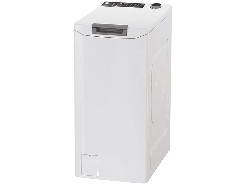 Lavadora carga superior - Hoover THOS2856TM4-S, 8.5 kg, 1200 rpm, +60 Programas, Función Vapor Steam Care PRO, Conectividad WiFi y Bluetooth, Blanco