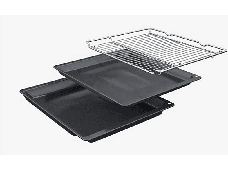 Horno - Siemens HB578GES3, Serie IQ500, Multifunción, Pirolítico e hidrolítico, 71 l, Humid Clean, PerfectCooking 3D, 60 cm, Negro