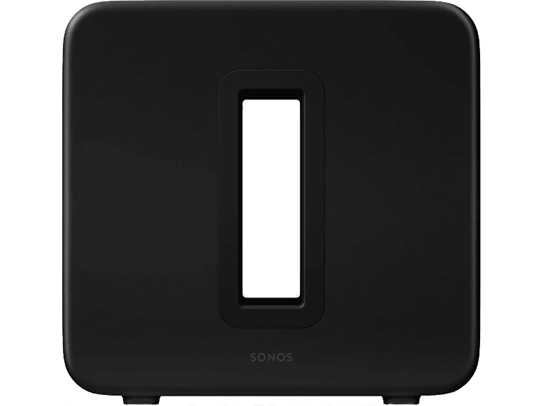 Altavoz inalámbrico - Sonos Sub 4, Bajos Profundos, Subwoofer, Negro