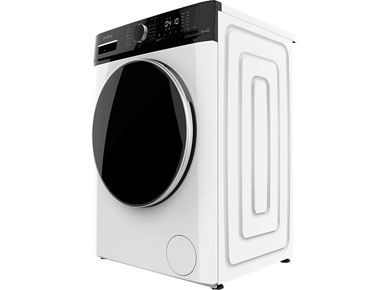 Lavadora carga frontal - Cecotec Bolero DressCode 7610 Inverter A, Capacidad 7 kg, 1400 rpm, 15 programas, Steam Max, Inverter plus, Clase A, White