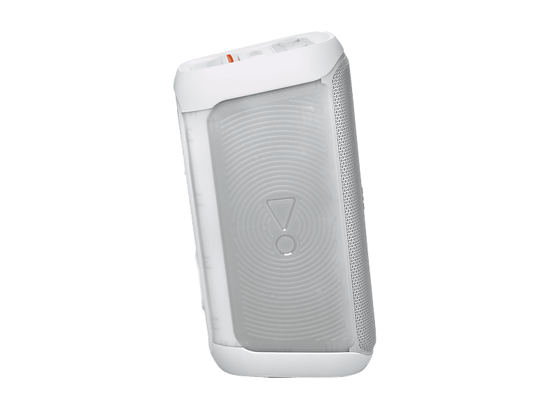 Altavoz de gran potencia - JBL PartyBox Club 120, Portátil para fiestas, Asa plegable, Bluetooth, Resistente salpicaduras, Autonomía 12h, 160W, Blanco