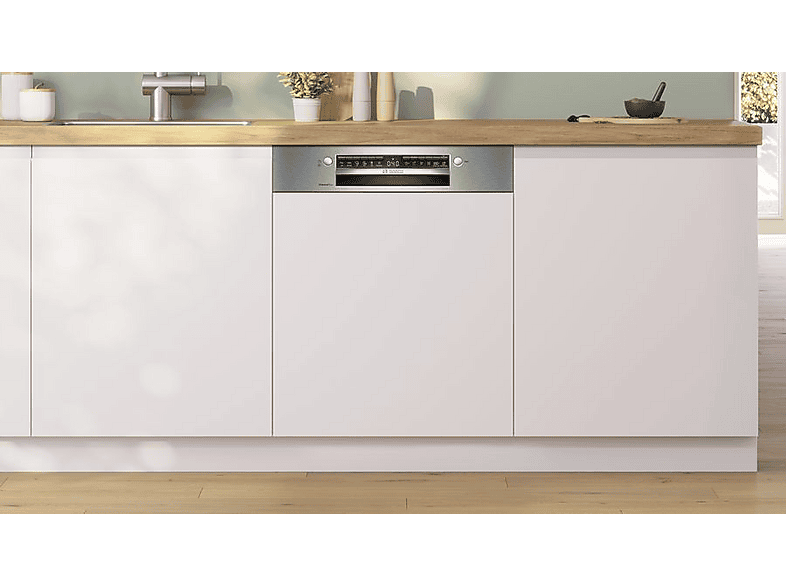 Lavavajillas integrable - Bosch SMI4ECS28E, Serie 4, 14 servicios, 6 programas, 60 cm, Home Connect, Silence Plus, Sin panelar