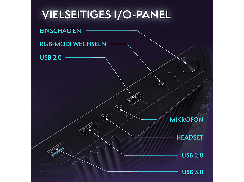Pack PC Gaming - Vibox I-72, Ryzen 3 3200G, 8 GB RAM, 480 GB SSD, Radeon™ RX Vega 8, Linux, Monitor 22 " Full-HD, Negro