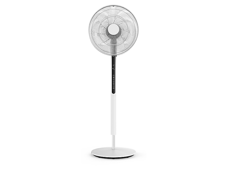 Ventilador de pie - Fakir VC 80 DC, 33 W, 32 velocidades, Blanco