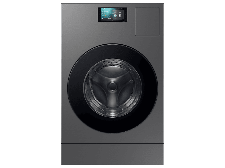 Lavadora secadora - Samsung WD18DB8995BZT2, 18 kg + 11 kg, 1000 rpm, 22 programas, AI Laundry Combo™, Clase A, Antracita