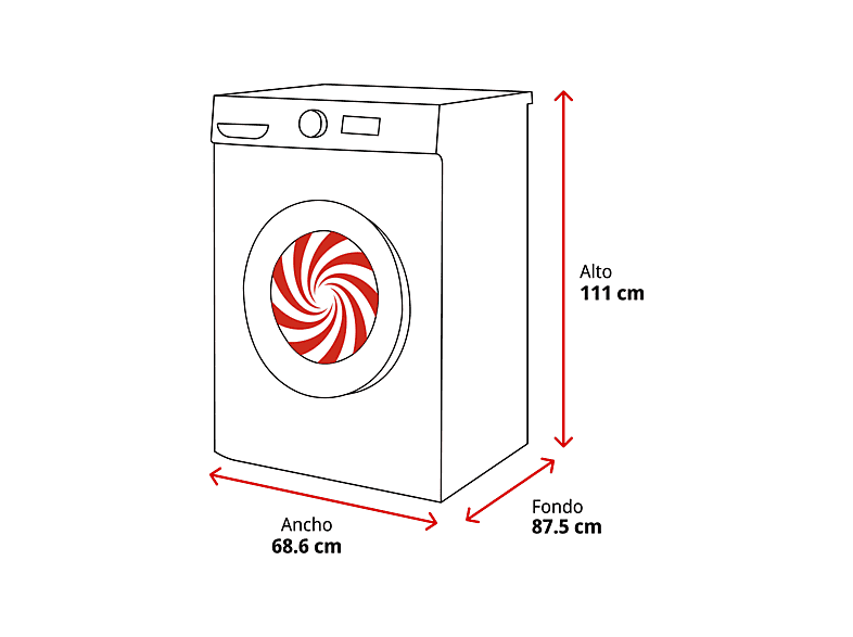 Lavadora secadora - Samsung WD18DB8995BZT2, 18 kg + 11 kg, 1000 rpm, 22 programas, AI Laundry Combo™, Clase A, Antracita