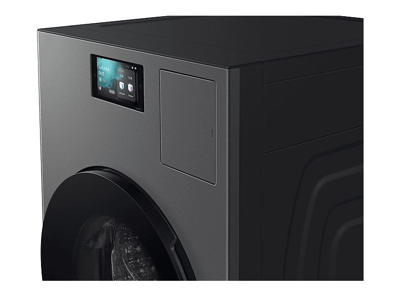 Lavadora secadora - Samsung WD18DB8995BZT2, 18 kg + 11 kg, 1000 rpm, 22 programas, AI Laundry Combo™, Clase A, Antracita