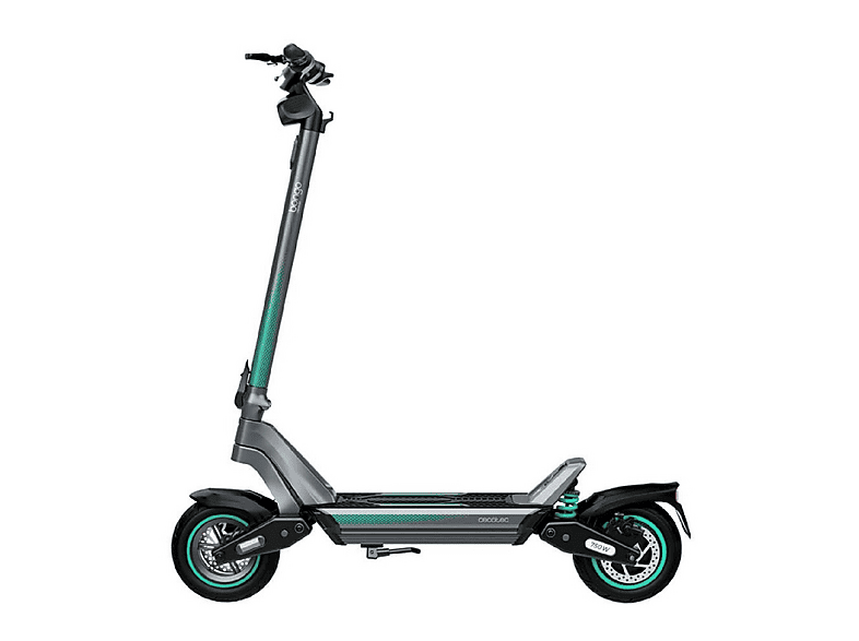 Patinete eléctrico - Cecotec 9271/BONGO Y45 CONNECTED, Pot. máx. 750 W, Carga máx. 120 kg, 120 min autonomía, 12500 mAh, gris