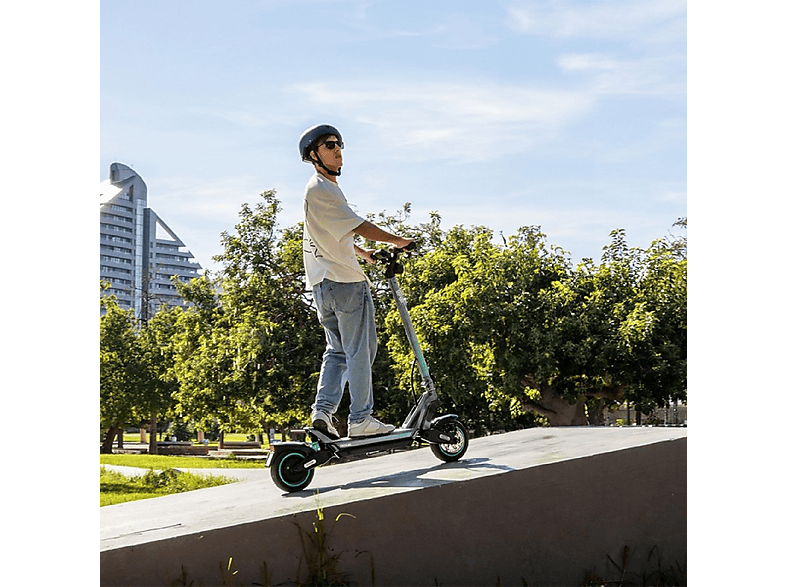 Patinete eléctrico - Cecotec 9271/BONGO Y45 CONNECTED, Pot. máx. 750 W, Carga máx. 120 kg, 120 min autonomía, 12500 mAh, gris