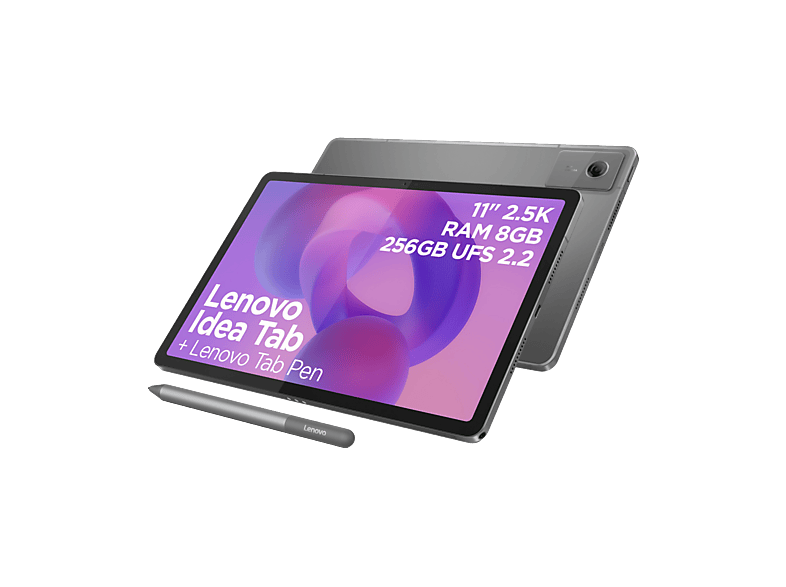 Tablet - Lenovo Idea Tab, 256,00 GB, Gris, 11,00 " UFHD, 256 MB RAM, Mediatek Dimensity 6300, Tablet Android