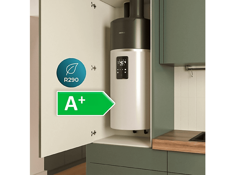 Termo eléctrico - Cecotec 07960, 80 l, Blanco