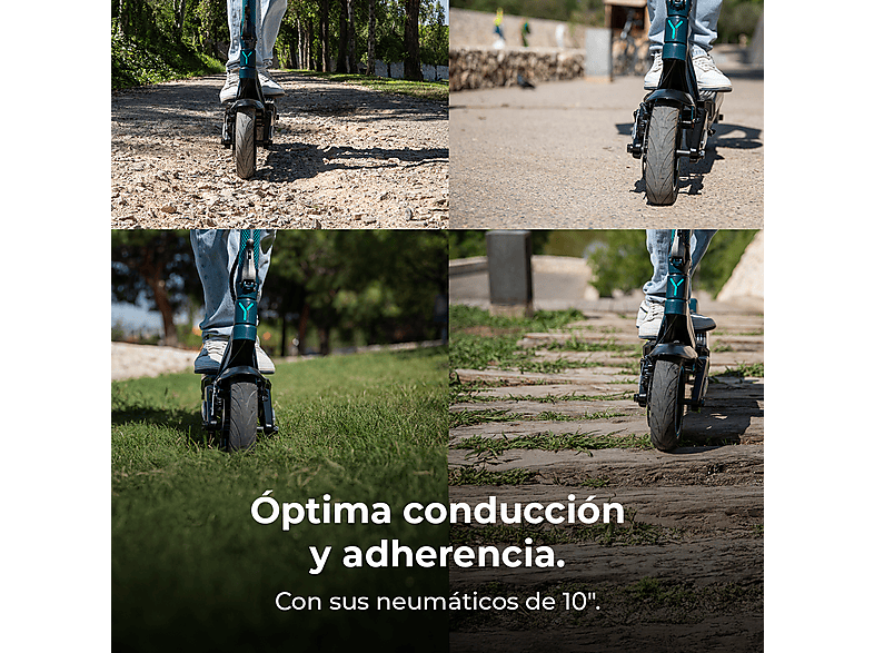 Patinete eléctrico - Cecotec 9274/BONGO Y65 CONNECTED, Pot. máx. 1200 W, Carga máx. 120 kg, 120 min autonomía, 12500 mAh, negro