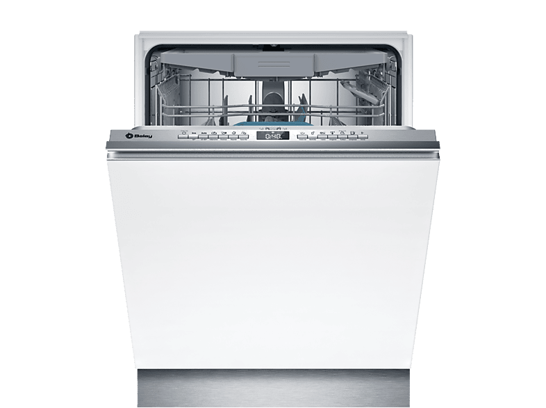 Lavavajillas integrable - Balay 3VF6360SA, 14 servicios, 6 programas, 60 cm, InfoLight, AquaStop, Sin panelar