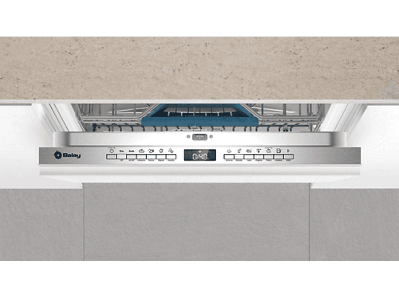 Lavavajillas integrable - Balay 3VF6360SA, 14 servicios, 6 programas, 60 cm, InfoLight, AquaStop, Sin panelar