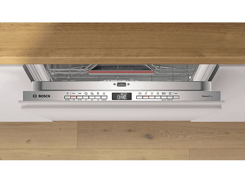 Lavavajillas integrable - Bosch SBH4ECX28E, Serie 4, 14 servicios, 6 programas, 60 cm, Home Connect, Silence Plus, Sin panelar