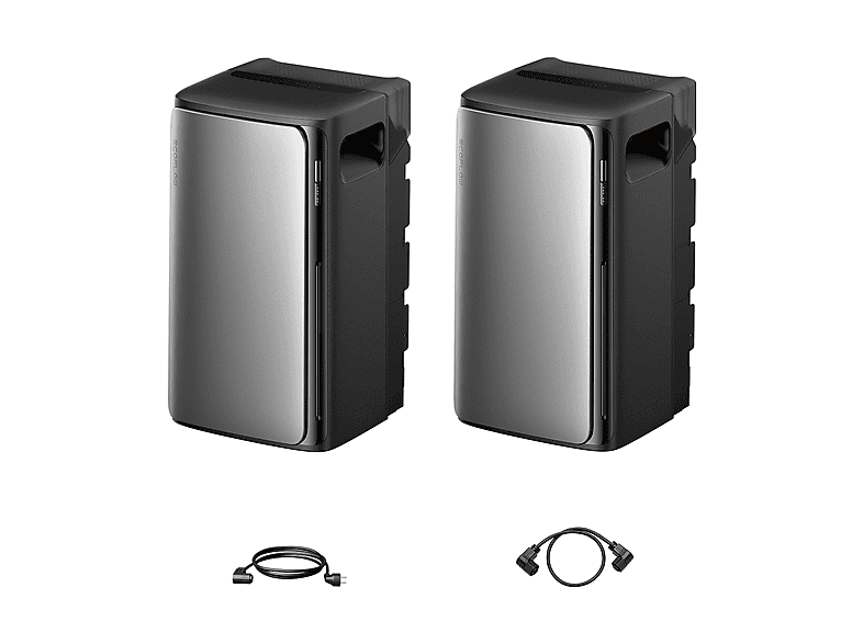 Batería extra para estación de energía - Ecoflow STREAM AC Pro Set de 2 con cable paralelo, 1200 W
