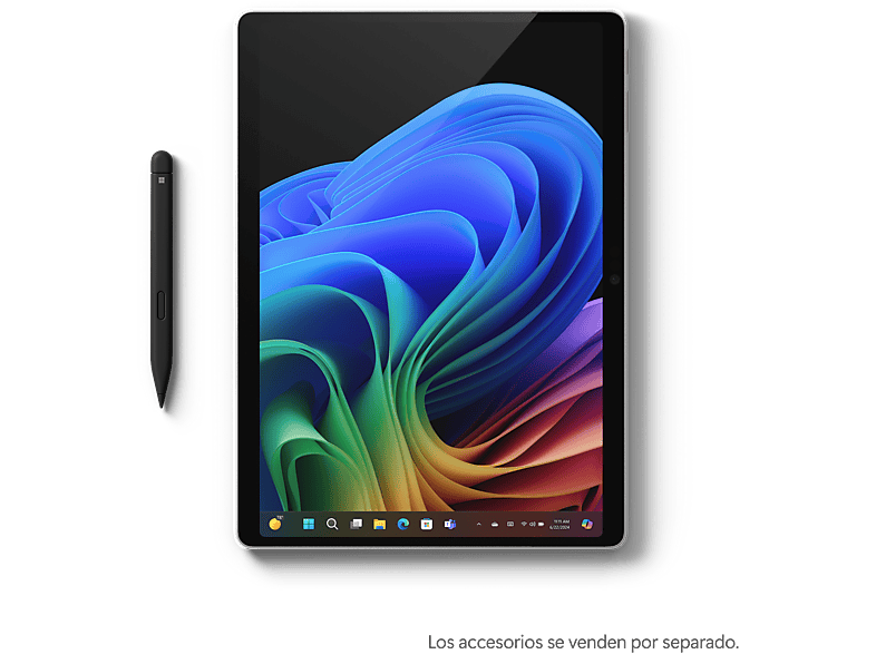 Convertible 2 en 1 - Microsoft Surface Pro Copilot+ PC, 13", Snapdragon® X Plus 45 TOPS, 16GB RAM, 512GB SSD, Adreno GPU, Windows 11 Home, Platinum