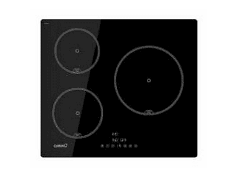 Placa de inducción - Cata IB 6403 E2 BK, 3 zone(s) zonas, 59 cm, Negro