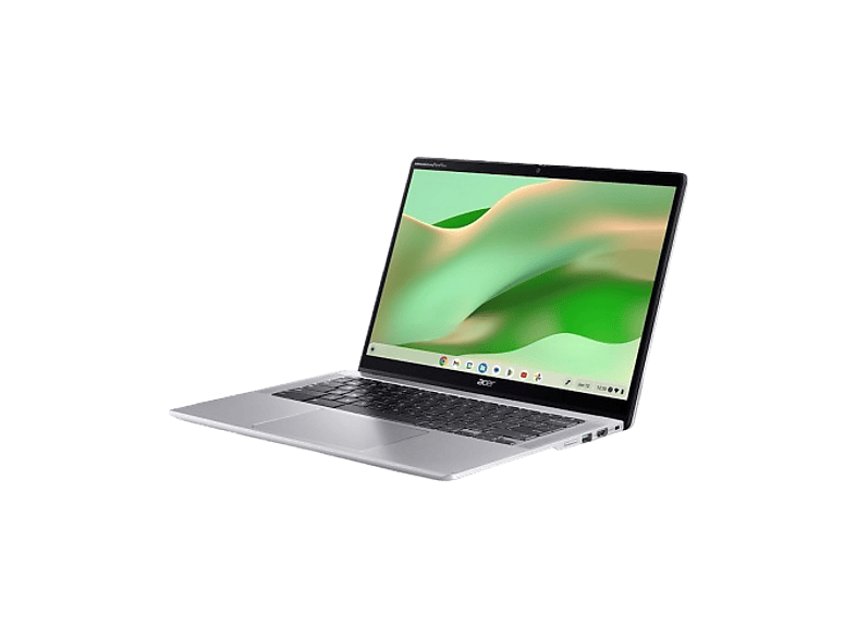 Portátil - Acer Chromebook Spin 314 CP314-2HN, 14" WUXGA, Intel® N100, 8GB RAM, 128GB eMMC, UHD Graphics, Google ChromeOS, Plata