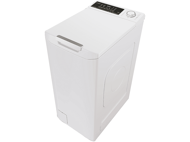 Lavadora carga superior - Candy TCA474TM5-S ProWash 500, 7 kg, 1400 rpm, Motor Inverter, Wi-fi,Blanco