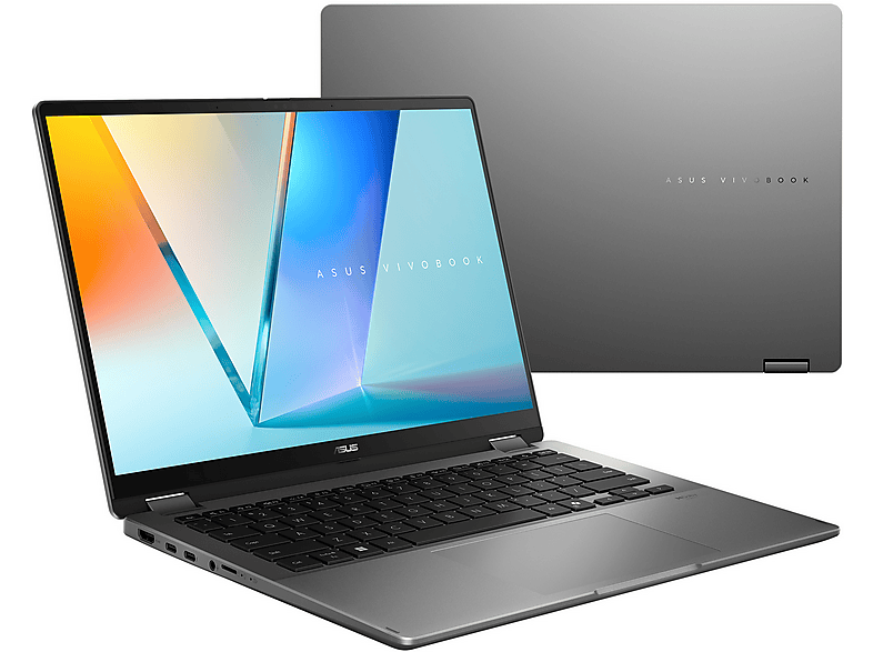 Convertible 2 en 1 - ASUS Vivobook 14 OLED TP3407SA-QL016W Copilot+ PC, 14" WUXGA, Intel® Core™ Ultra 7 258V 47 TOPS, 32GB RAM, 1TB, UHD Graphics, W11