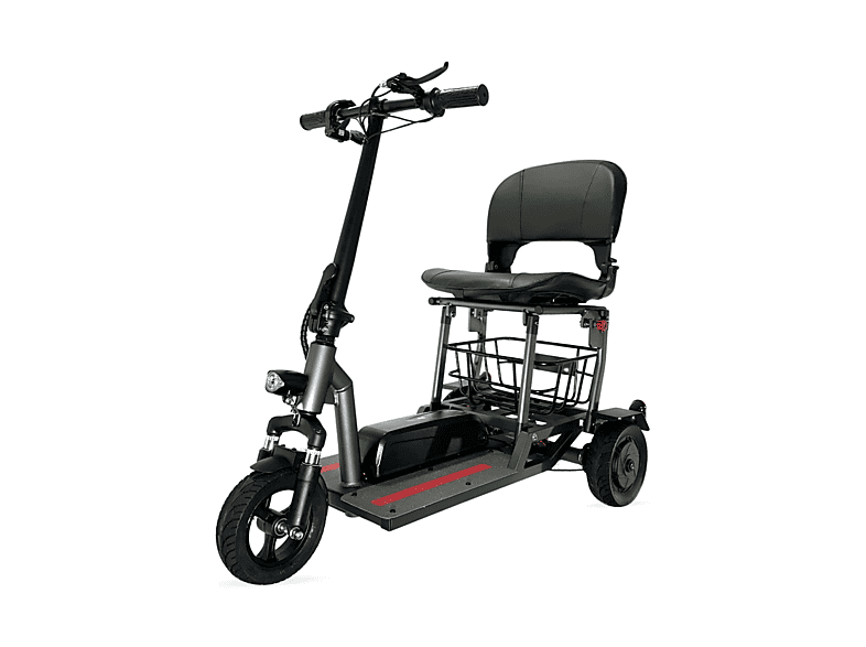 Triciclo eléctrico plegable - Careway Lite Travel Version, Black