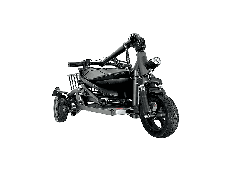 Triciclo eléctrico plegable - Careway Lite Travel Version, Black