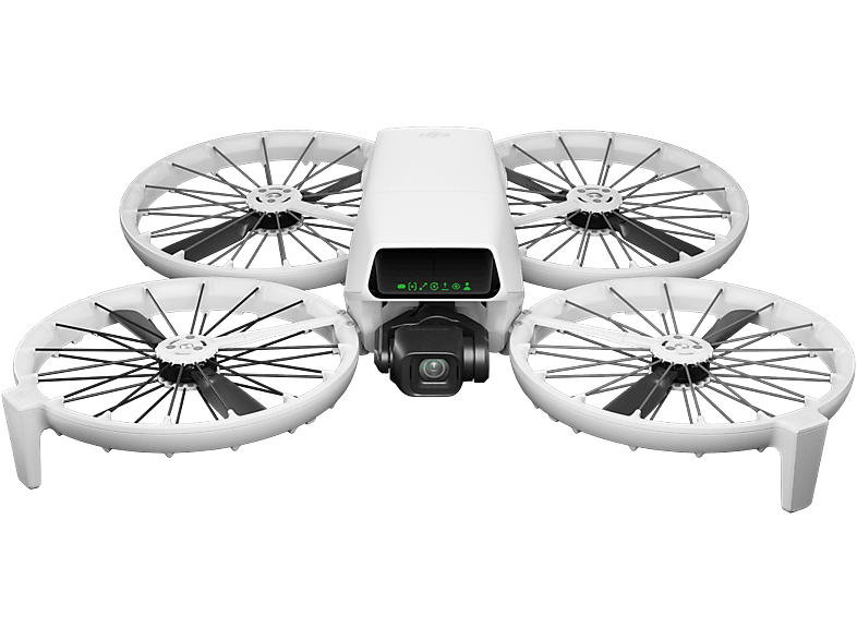 Dron - DJI Flip, 48 megapixel, 31 min Autonomía, AI Subject Tracking, Vídeos 4K, Gris