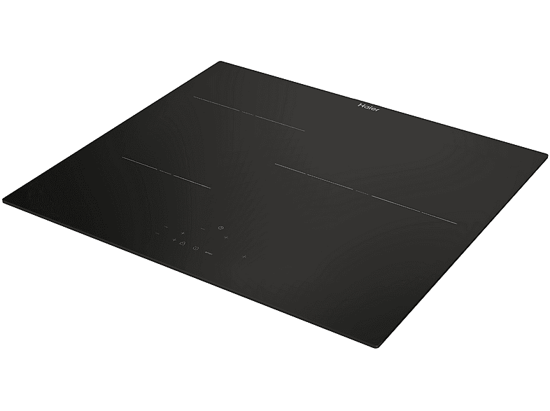 Placa inducción - Haier HAI633CD/E1 ID Series 2, 3 zonas, Zona grande 29 cm, 9 niveles de potencia, Negro