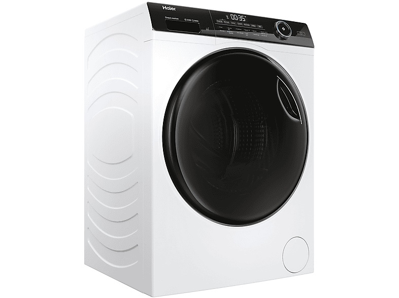 Lavadora carga frontal - Haier I-Pro Series 5 HW100B14959NEU-IB, 10 kg, 1400 rpm, Vapor, Antibacterias, Blanco