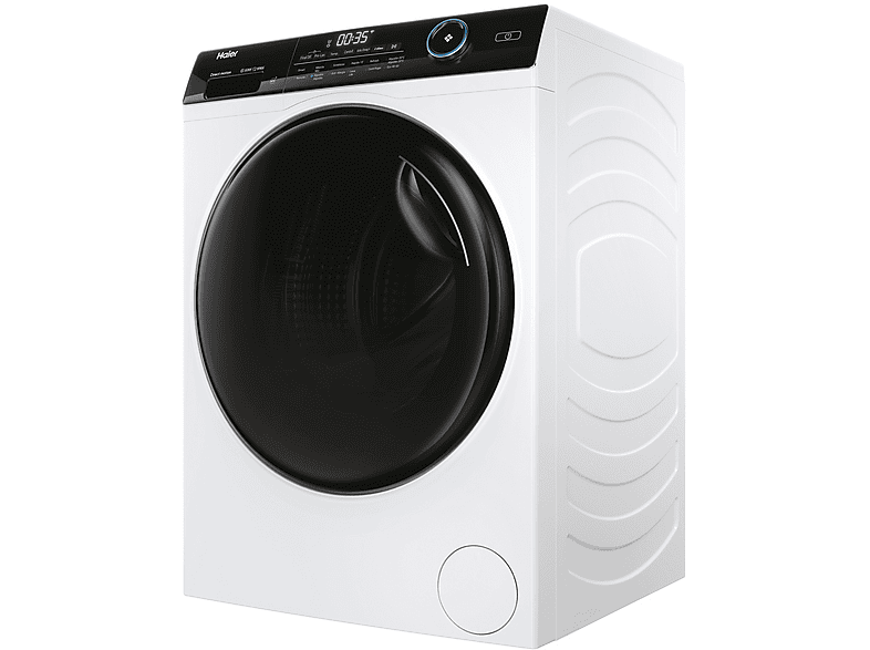Lavadora carga frontal - Haier I-Pro Series 5 HW100B14959NEU-IB, 10 kg, 1400 rpm, Vapor, Antibacterias, Blanco