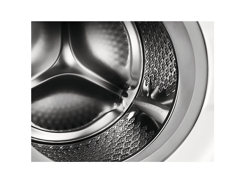 Lavadora integrable - Electrolux EN7F4842OF, 8 kg, 1400 rpm, 14 programas, Función Vapor, Sin panelar